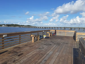 hunting island state park pier